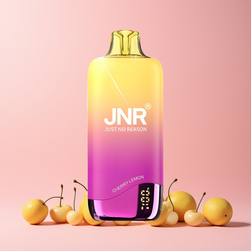 JNR Rainbow 10500 Puffs Norge Engros 0.8ohm Mesh 18ml Kirsebær Sitron
