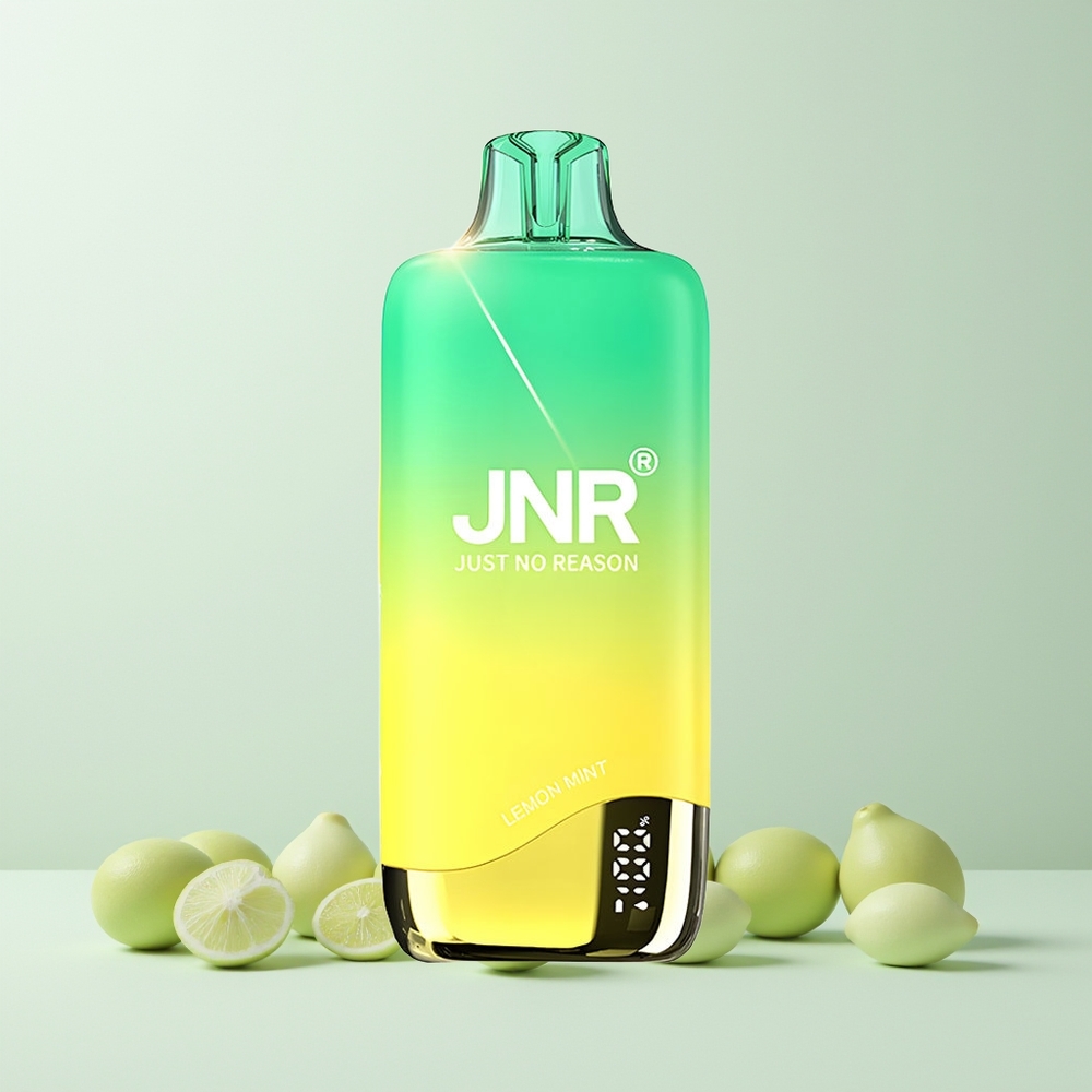 JNR Rainbow 10500 Puffs Norge Engros 18ml 0.8ohm Mesh Sitron Mynte