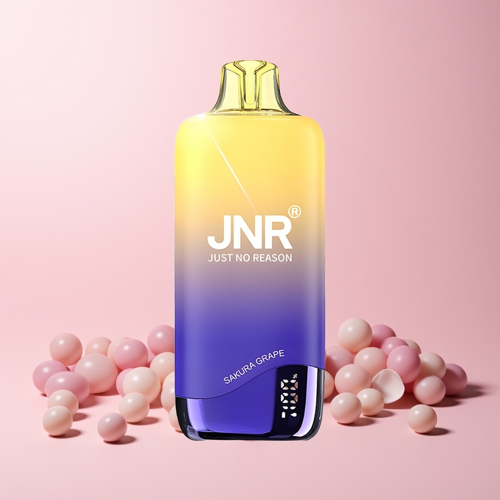 JNR Rainbow 10500 Puffs Norge Engros Engangsvape Sakura Druemesh 0.8ohm 18ml 600mAh USB-C