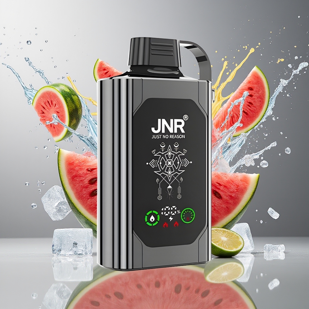 JNR Shisha Hookah Box 20500 Puffs Norge Engros HD Display 1000mAh 25ml Vannmelon Is Dual Mesh Coil Type-C