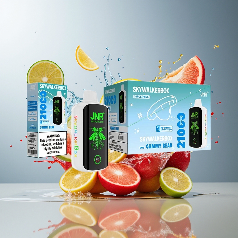 JNR Skywalker Box 21000 Puffs 25ml 850mAh Type-C Norge Engros Godteribjørn