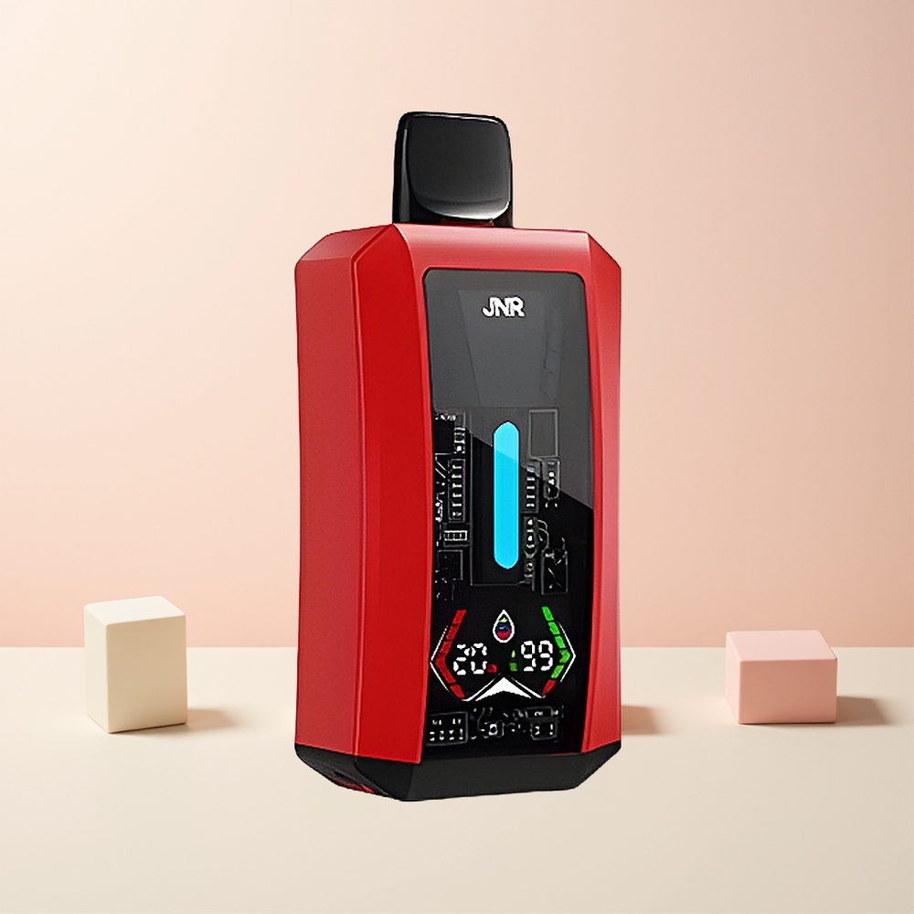 JNR Tank Pro 33000 Puff Norge Engros Digital Display Dual Mesh Coil Sommer Fersken Is