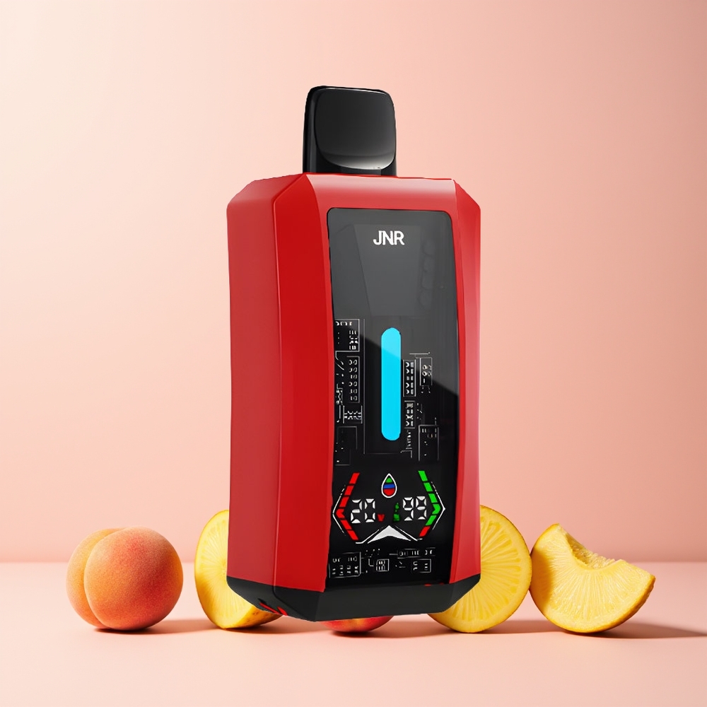 JNR Tank Pro 33000 Puff Norge Engros Disposable Vape Fersken Mango Ananas 28ml 2% Nikotin