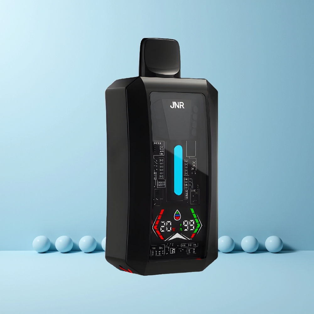 JNR Tank Pro 33000 Puffs Digital Display Dual Mesh Coil Norge Engros Mr Blå