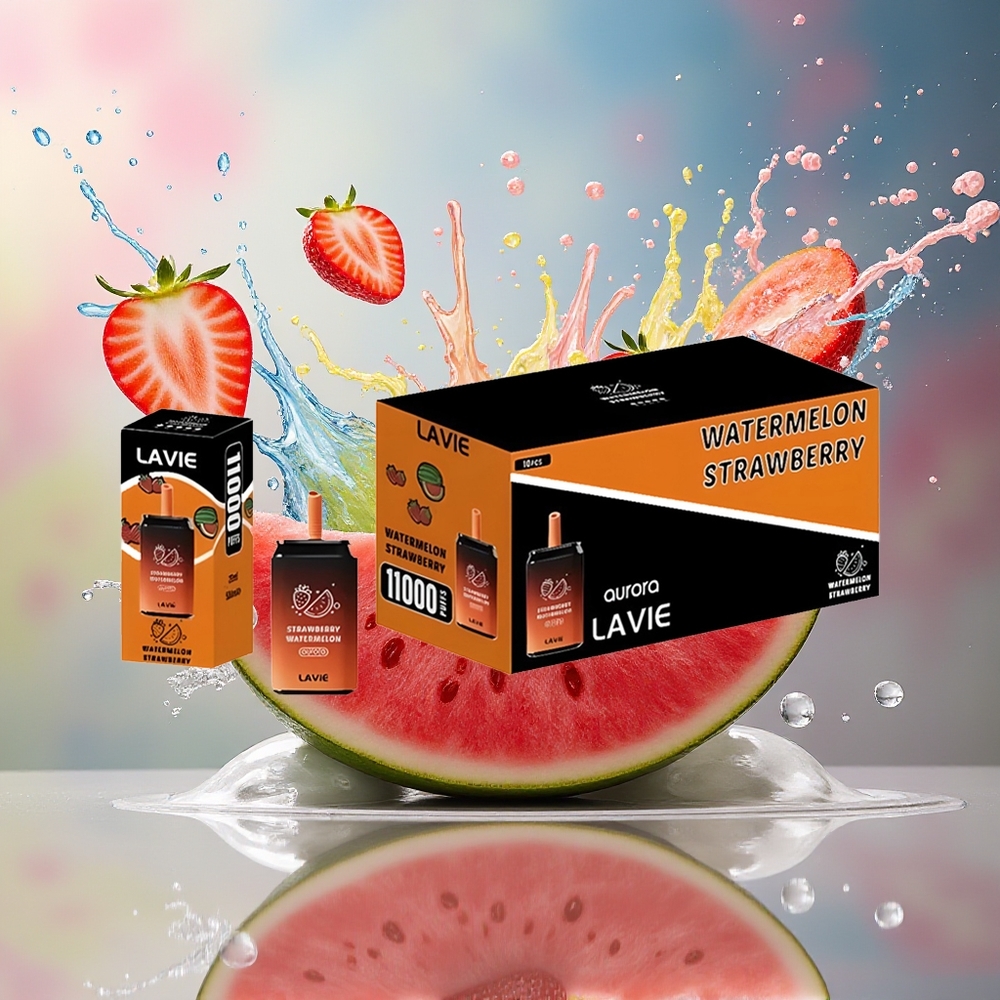 LAVIE Aurora 11000 Puffs 22ML 650mAh Type-C Norge Engros Jordbær Vannmelon