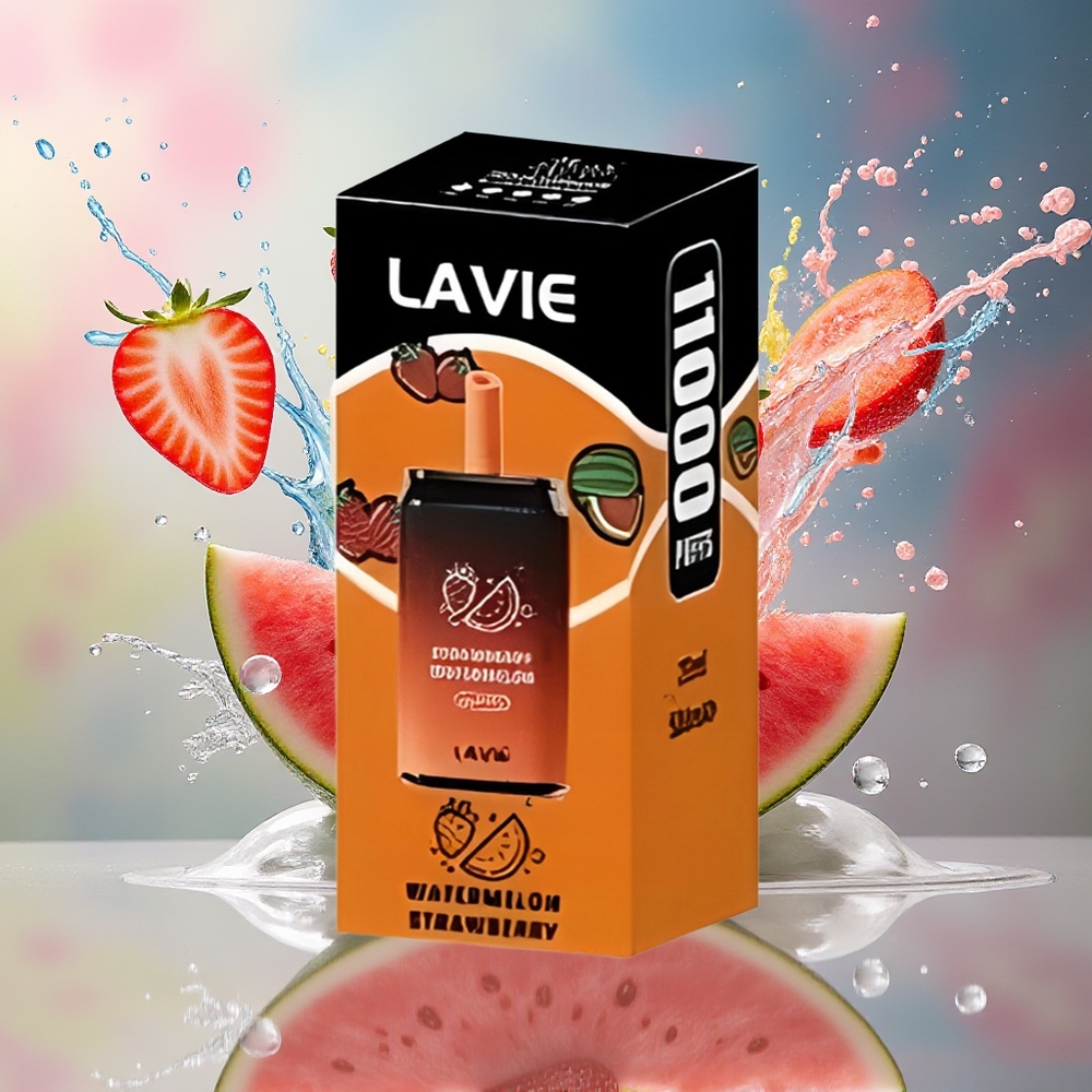 LAVIE Aurora 11000 Puffs 22ML 650mAh Type-C Norge Engros Jordbær Vannmelon