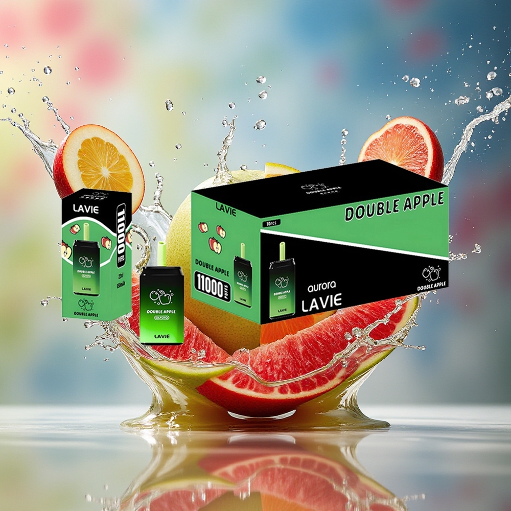 LAVIE Aurora 11000 Puffs Norge Engros Dobbel Eple 22ML Type C 650mAh