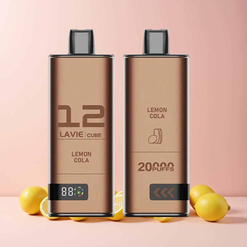 Lavie Cube 20000 Puffs Engros Norge Type C 600mAh Sitron Cola