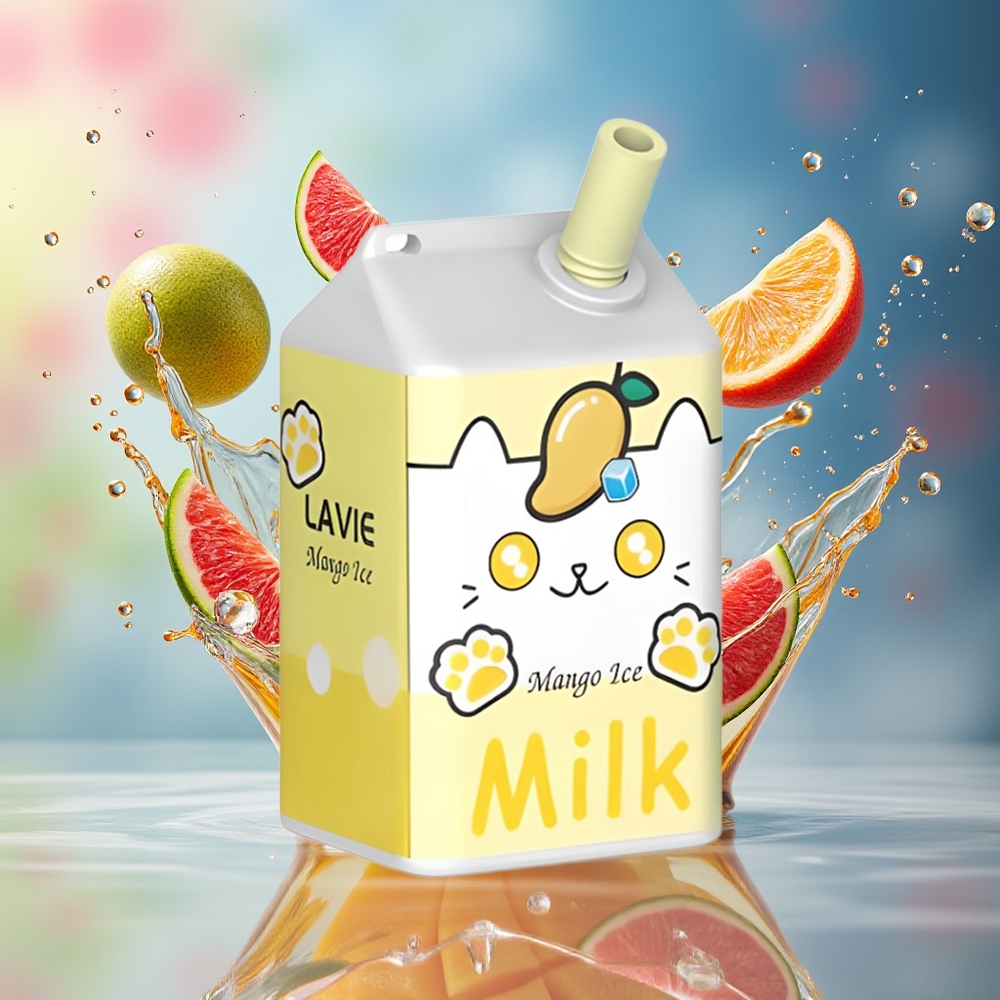 LAVIE Milk 7000 Puffs Norge Engros 16ML 600mAh Type C Mango Is