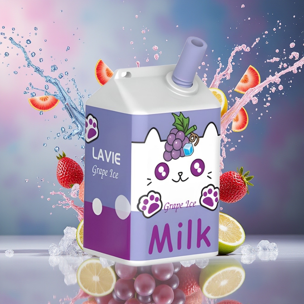 LAVIE Milk 7000 Puffs Norge Engros 16ML Type C Druer Is