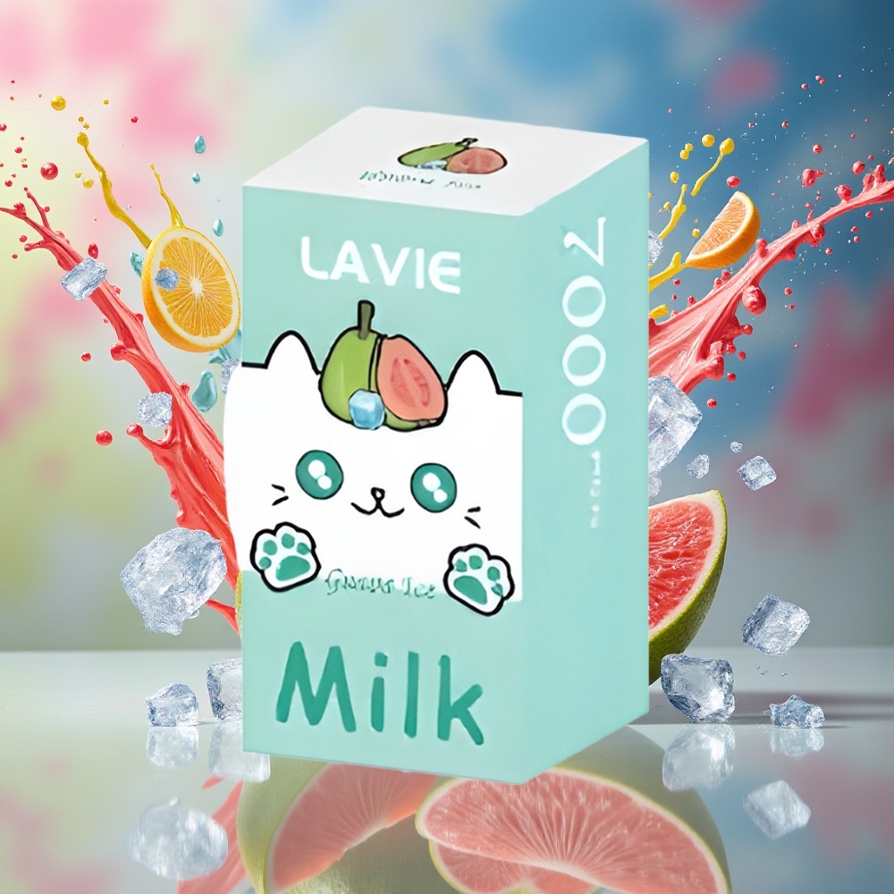LAVIE Milk 7000 Puffs Norge Engros Guava Is 16ML 600mAh Type C