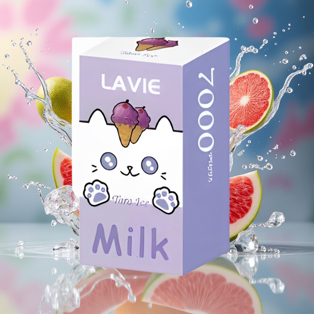 LAVIE Milk 7000 Puffs Norge Engros Taro Is 16ML 600mAh Type C