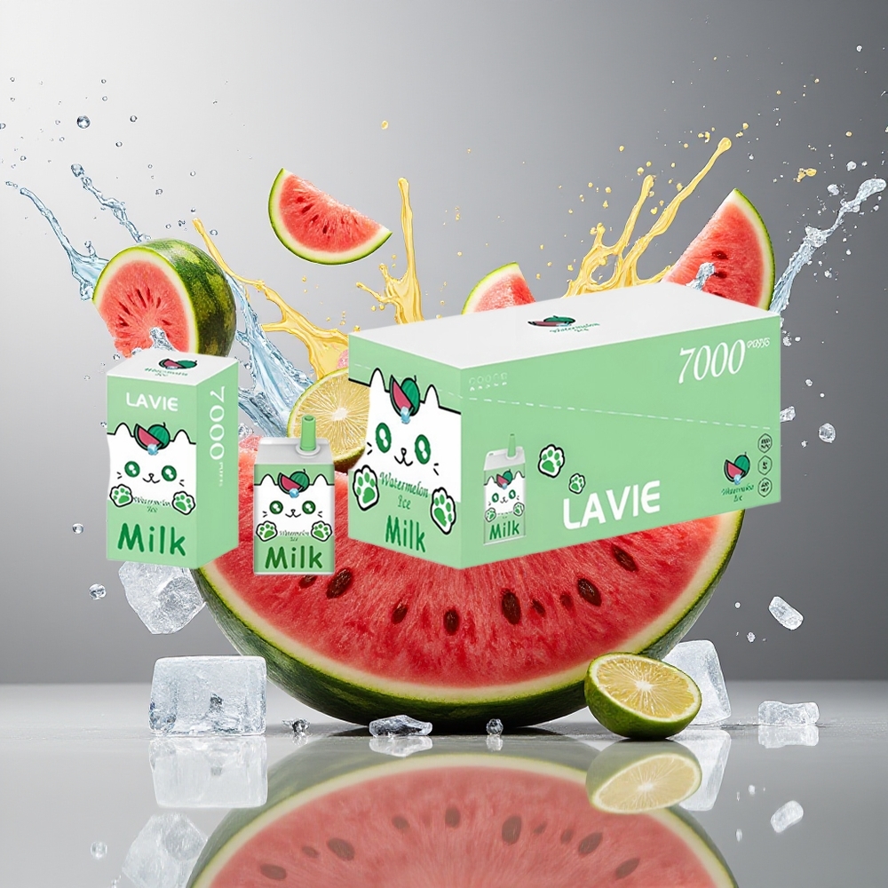 LAVIE Milk 7000 Puffs Norge Engros Vannmelon Is 16ML 600mAh Type C