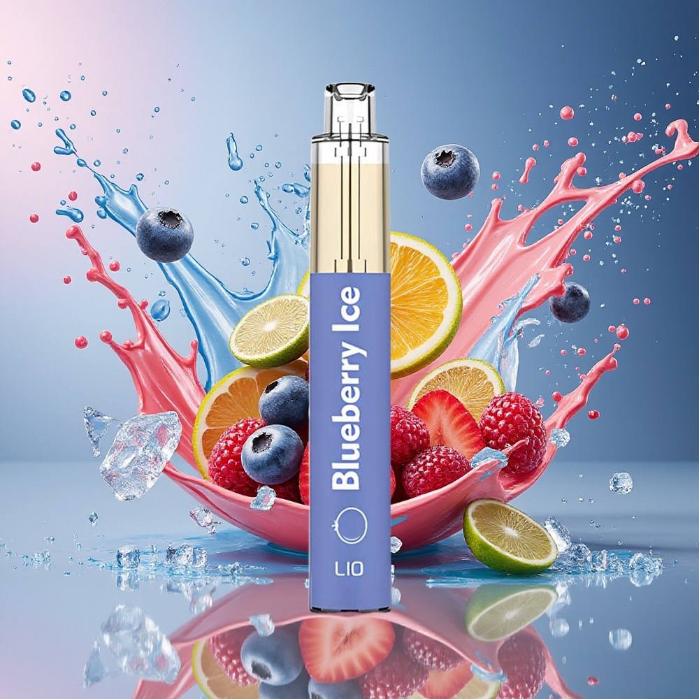 LIO BEE Norge Engros Engangs Vape Blåbær Is 650mAh 3.5ml
