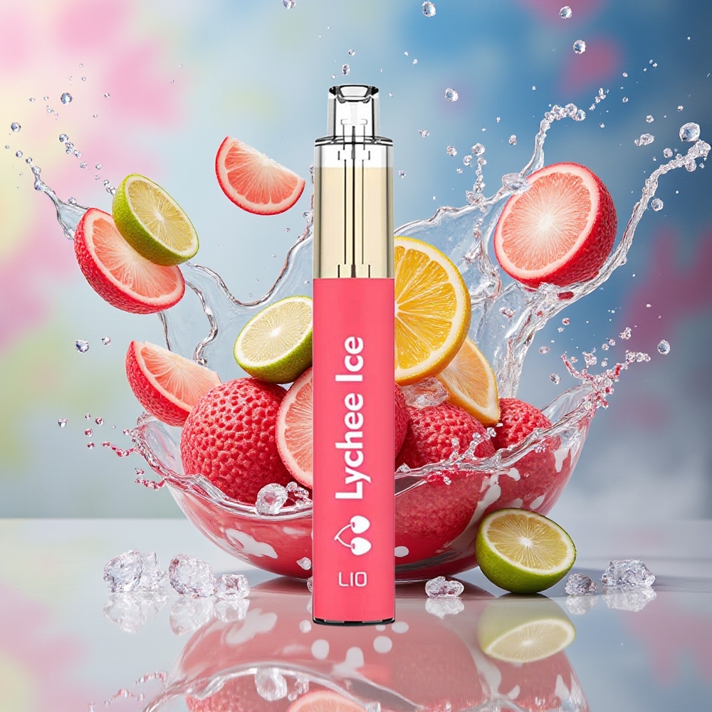 LIO BEE Norge Engros Engangs Vape Litchi Is 650mAh 3.5ml