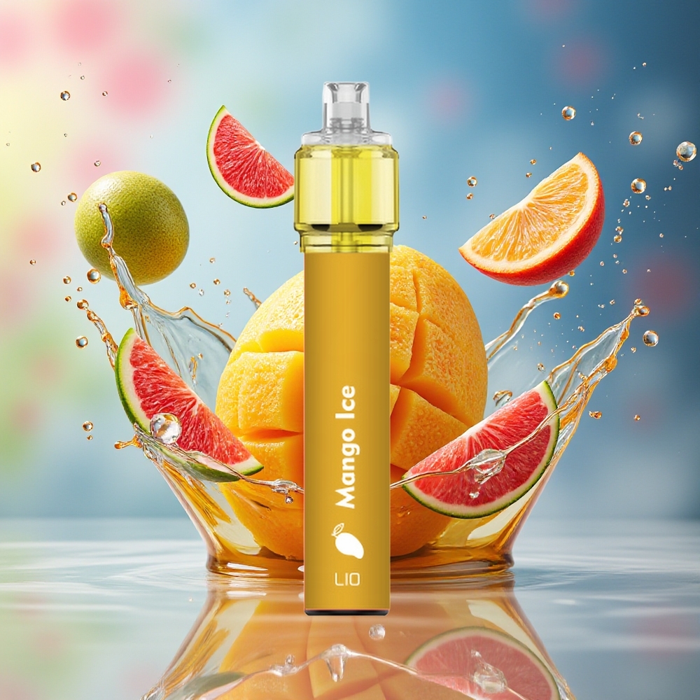 LIO Bee18 Max 2500 Norge Engros 1300mAh 6.5ml Mango Is Engangsdamper