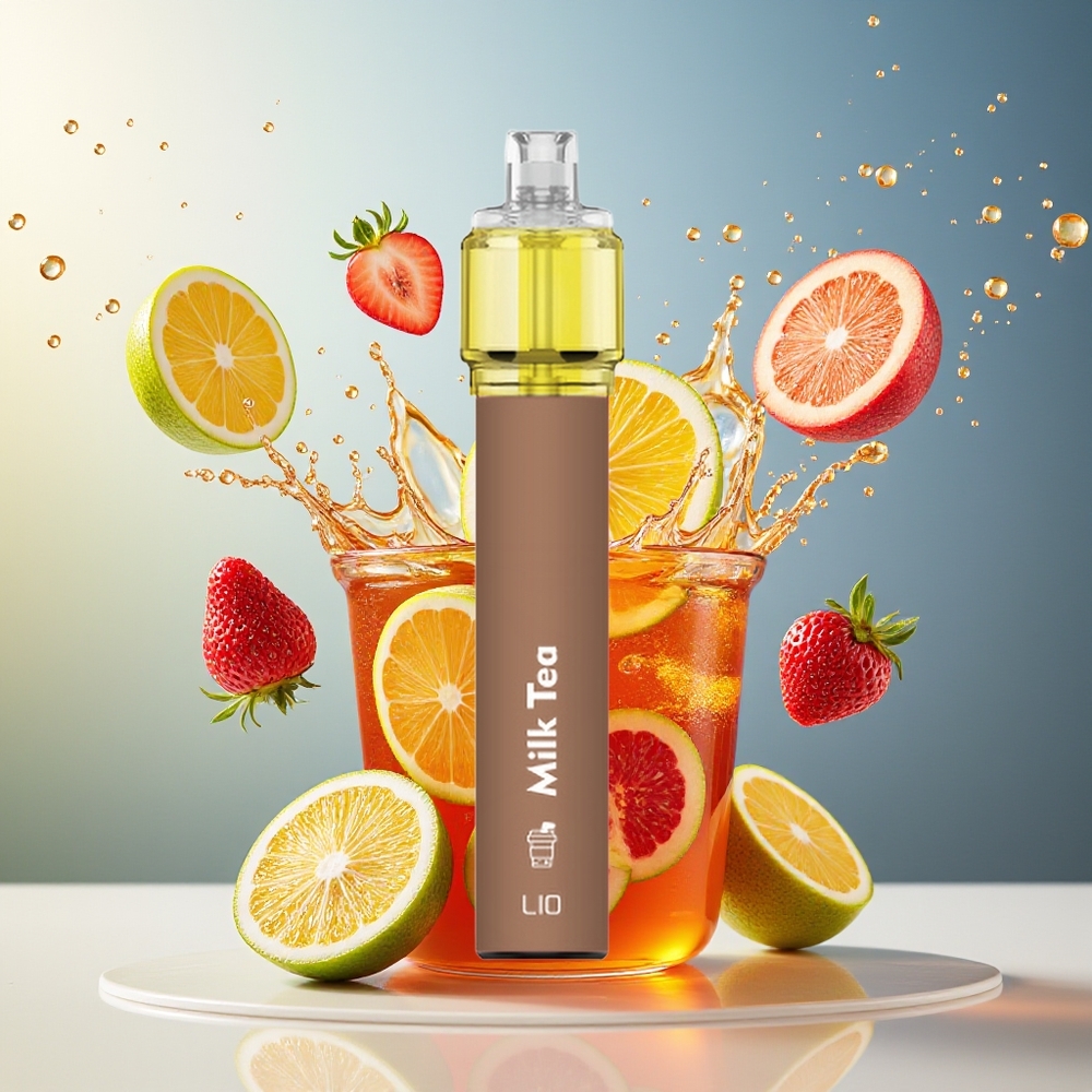 LIO Bee18 Max 2500 Puffs Engros Norge Engangsdamper Melketè 1300mAh 6.5ml