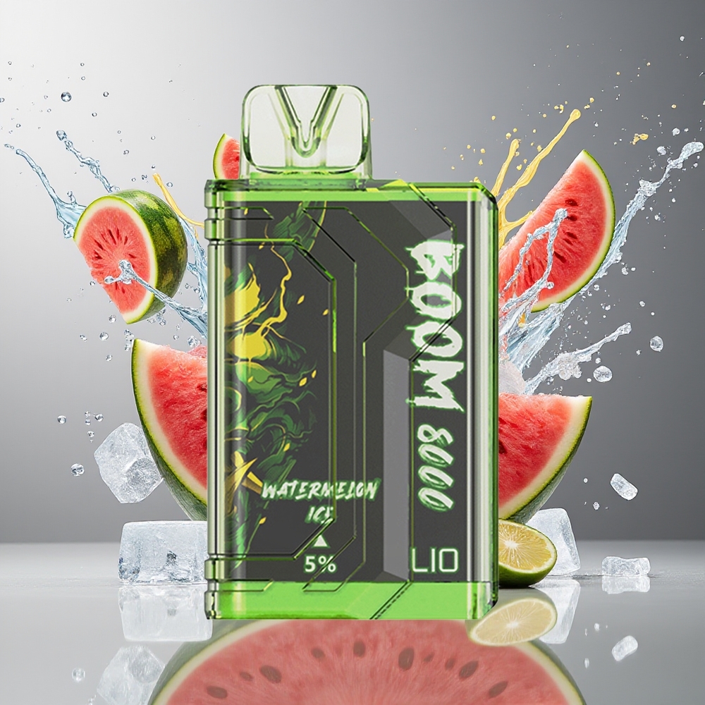 LIO BOOM PRO 8000 Puffs Norge Engros Vannmelon Is 650mAh 15ml 5%