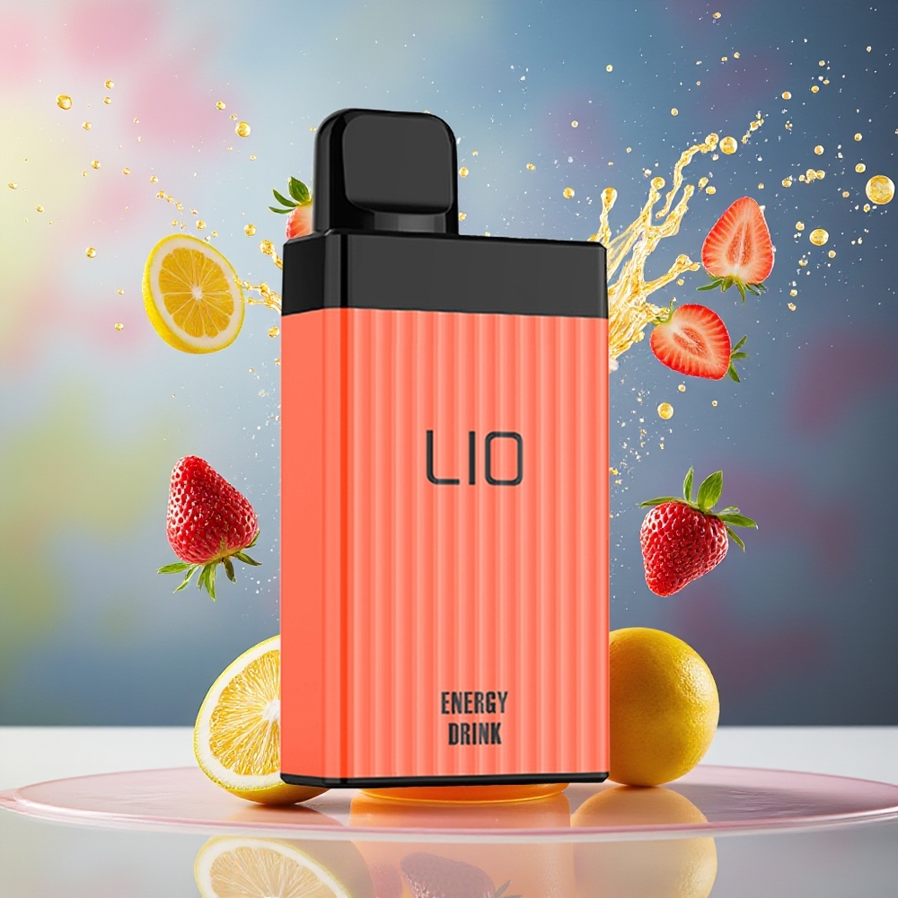 LIO BOXX 4000 Puffs Engangs Vape Energidrikk Norge Engros 10ml 50mg Type-C