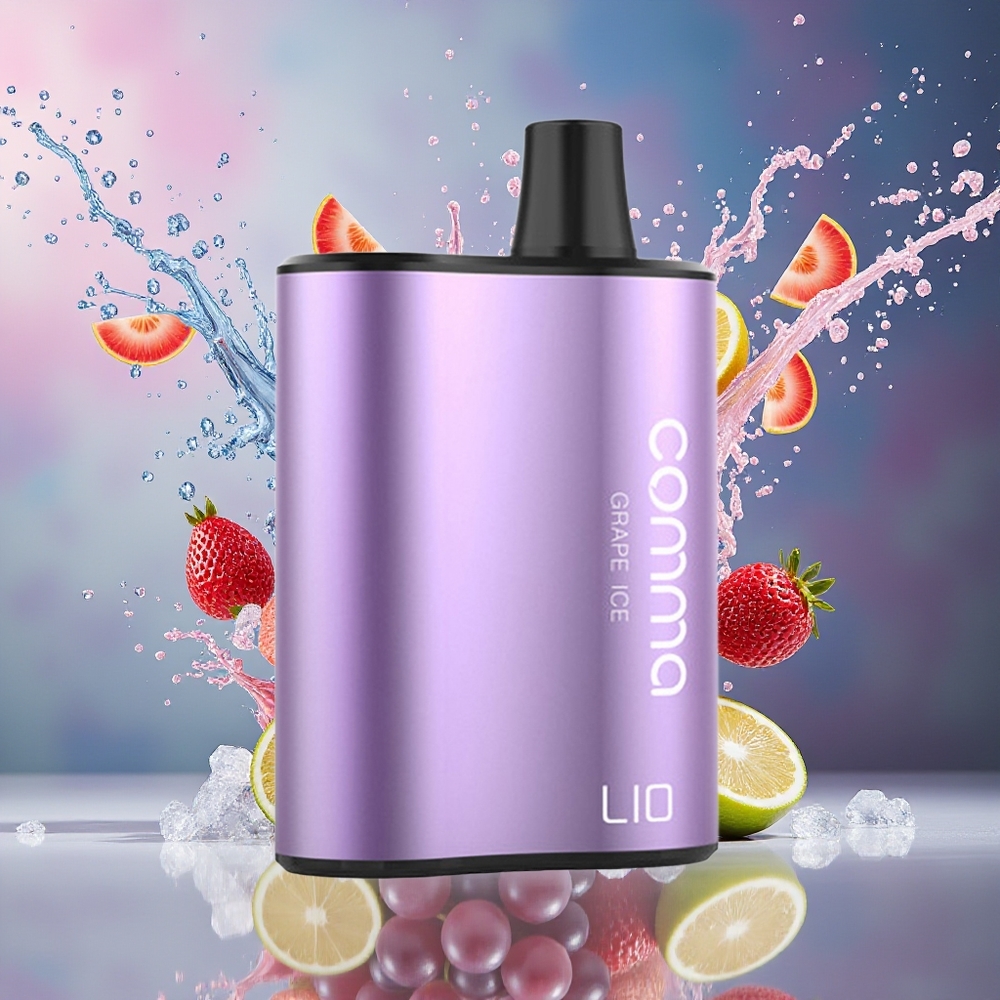 LIO COMMA 5000 Norge Engros 15ml 900mAh Type-C Druer Is