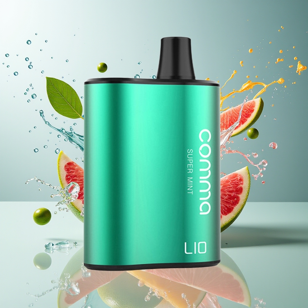 LIO COMMA 5000 Norge Engros 15ml Aluminium Super Mynte