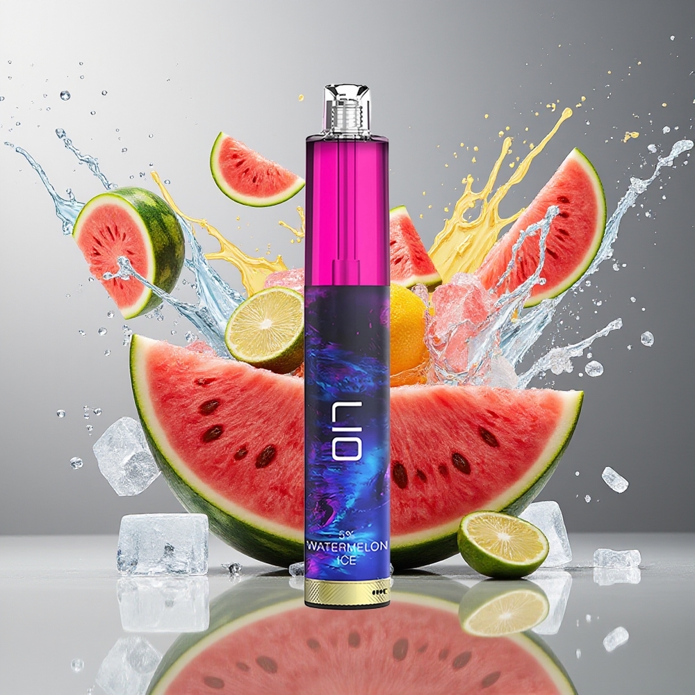 LIO Max Mesh 3000 Puffs Norge Engros Oppladbar Vannmelon Is Micro-USB 1000mAh