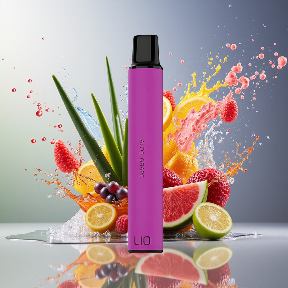 LIO Mini 600 Puffs Norge Engros 400mAh Aloe Grape