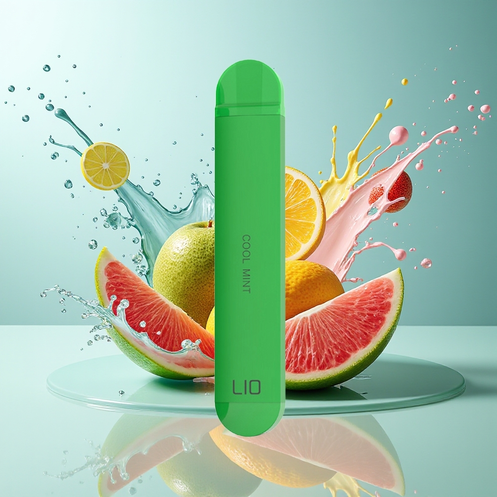 LIO NANO X 600 Puffs Engros Norge 500mAh Kjølig Mynte Engangsdamper