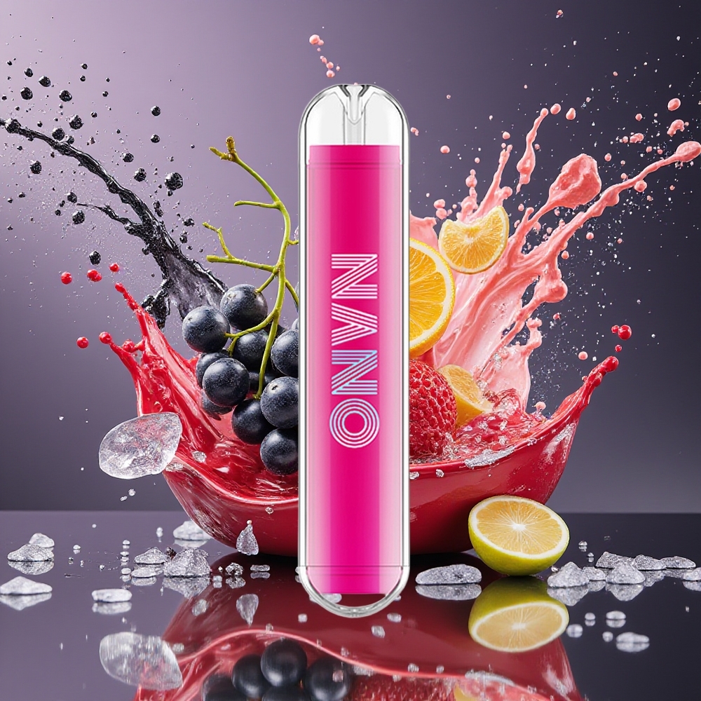 LIO NANO X2 800 Puffs Norge Engros Svart Solbær Drue 500mAh 2ml
