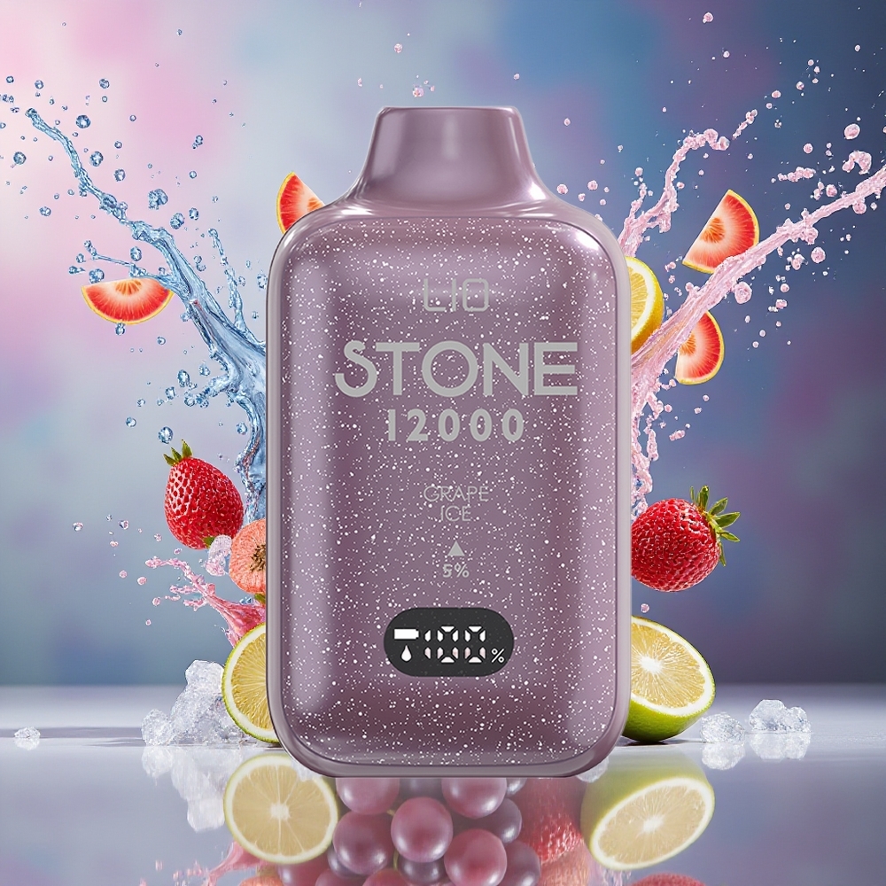 LIO Stone 12000 Puffs Norge Engros Type-C 18ML Dru Is Engangsdamper