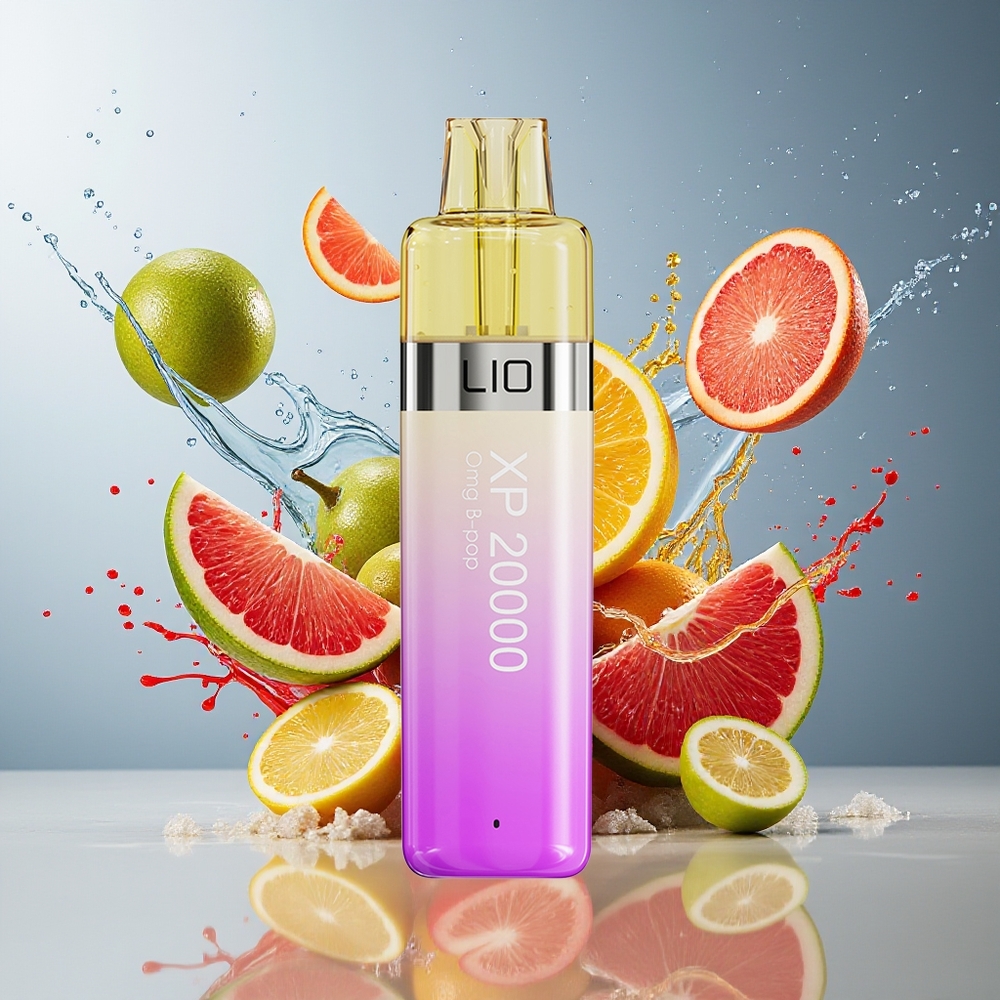 LIO XP 20000 Puffs Engangs Vape Norge Engros med 12ML E-væske og 900 mAh Batteri