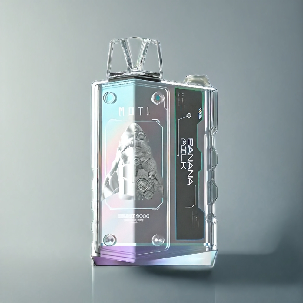 MOTI BEAST 9000 19mL 9000 Puffs Bananmelk Norge Engros