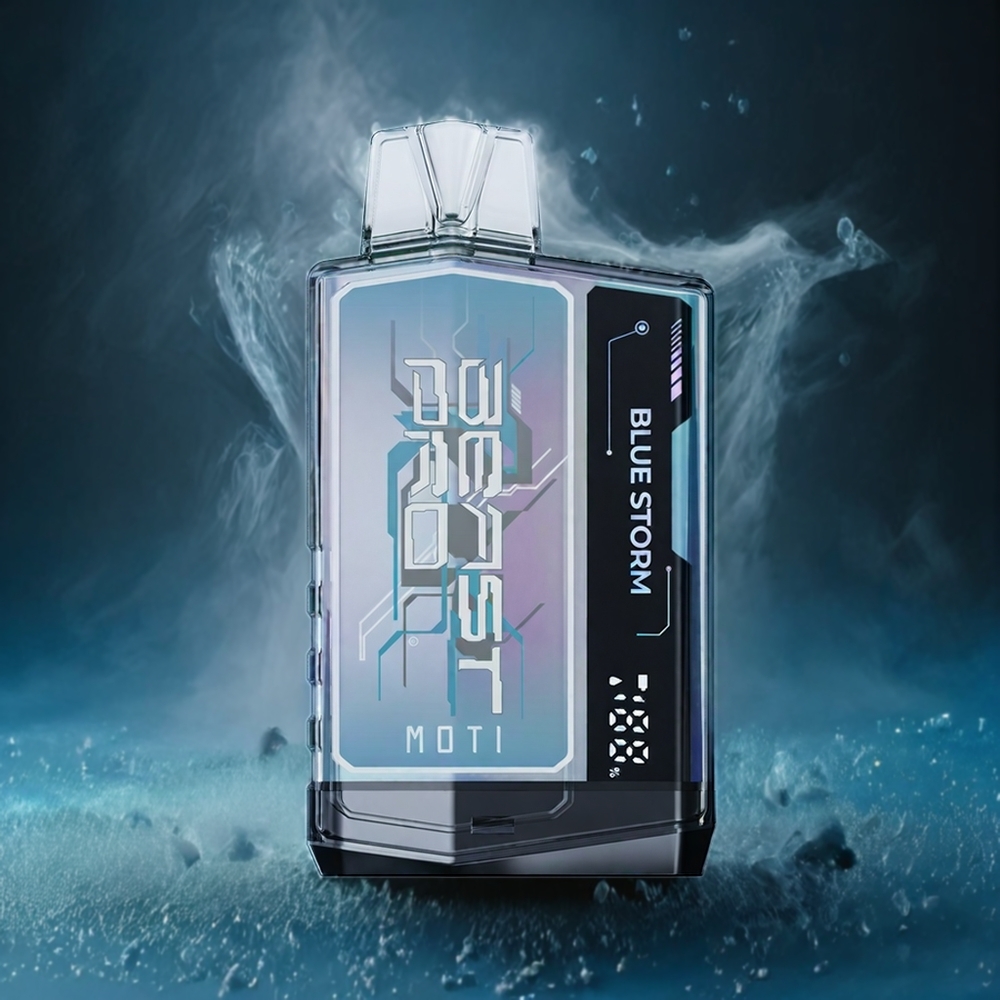 MOTI BEAST PRO 10000 18mL 750mAh Norge Engros Blå Storm