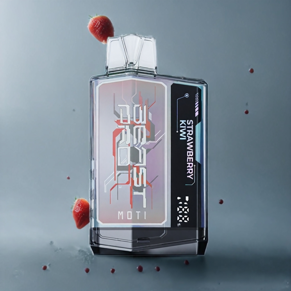 MOTI BEAST PRO 10000 18mL 750mAh Norge Engros Jordbær Kiwi