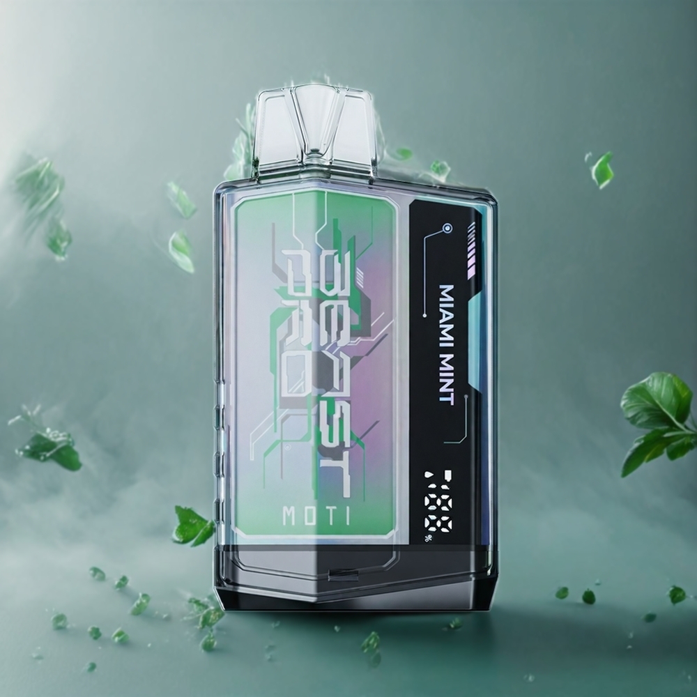 MOTI BEAST PRO 10000 50mg Norge Engros Engangsvape Miami Mynte
