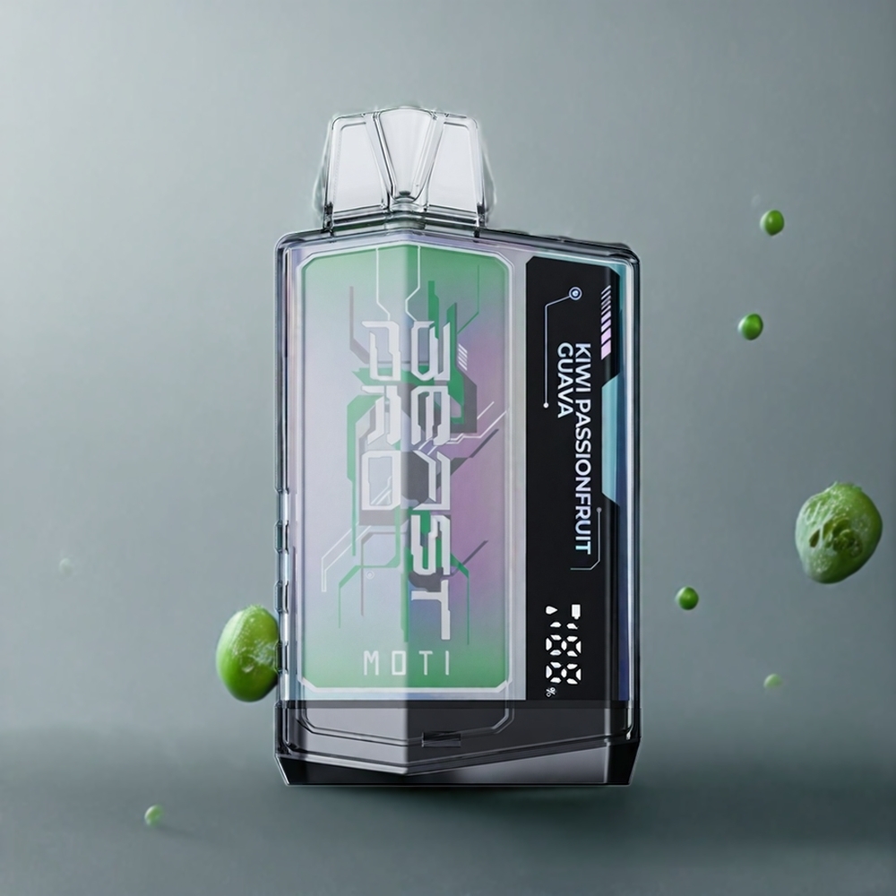 MOTI BEAST PRO 10000 Norge Engros 50mg 18mL 750mAh Kiwi Pasjonsfrukt Guava