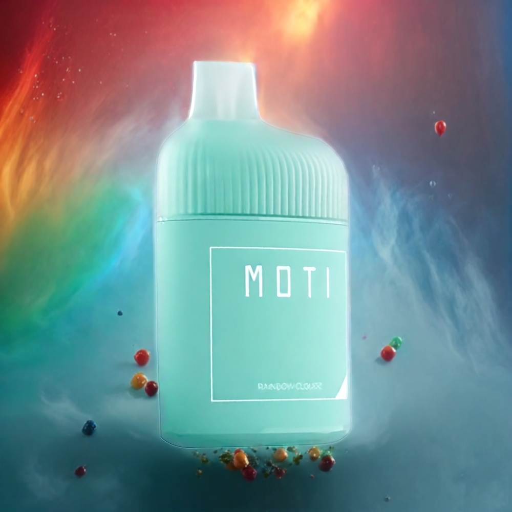 MOTI BOX 7000 Engangs Vape Regnbueskyer Norge Engros 16mL 650mAh