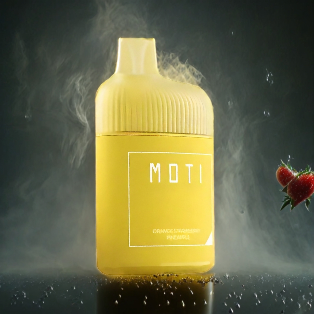 MOTI BOX 7000 Norge Engros 16mL 650mAh Type-C Oransje Jordbær Ananas