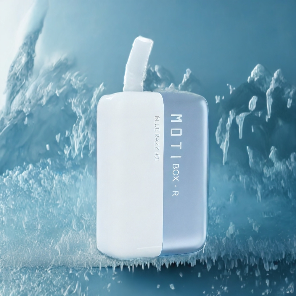 MOTI BOX R7000 16mL 400mAh Norge Engros Blå Bringebær Is