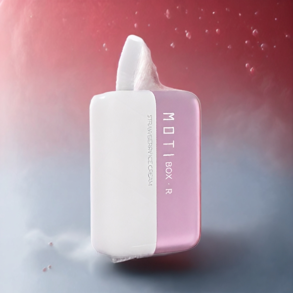 MOTI BOX R7000 7000 Puffs 16mL 400mAh Norge Engros Jordbær Iskrem