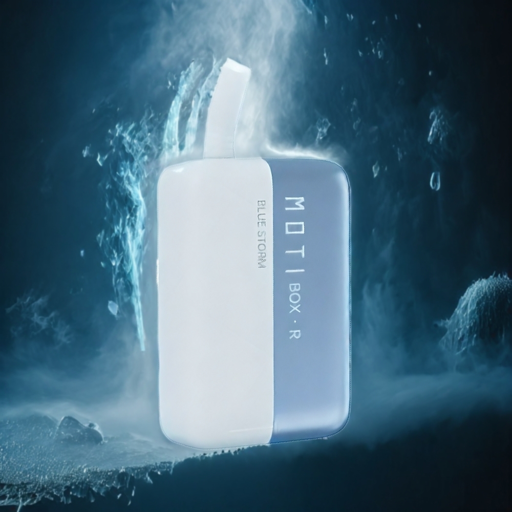 MOTI BOX R7000 7000puffs 16mL 400mAh Norge Engros Blå Storm