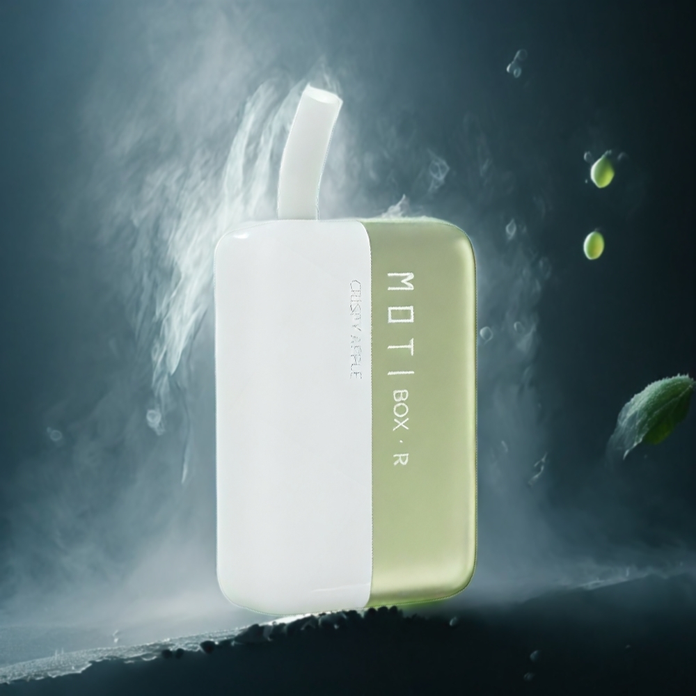 MOTI BOX R7000 Norge Engros 16mL 400mAh Type-C 50mg Knasende Eple