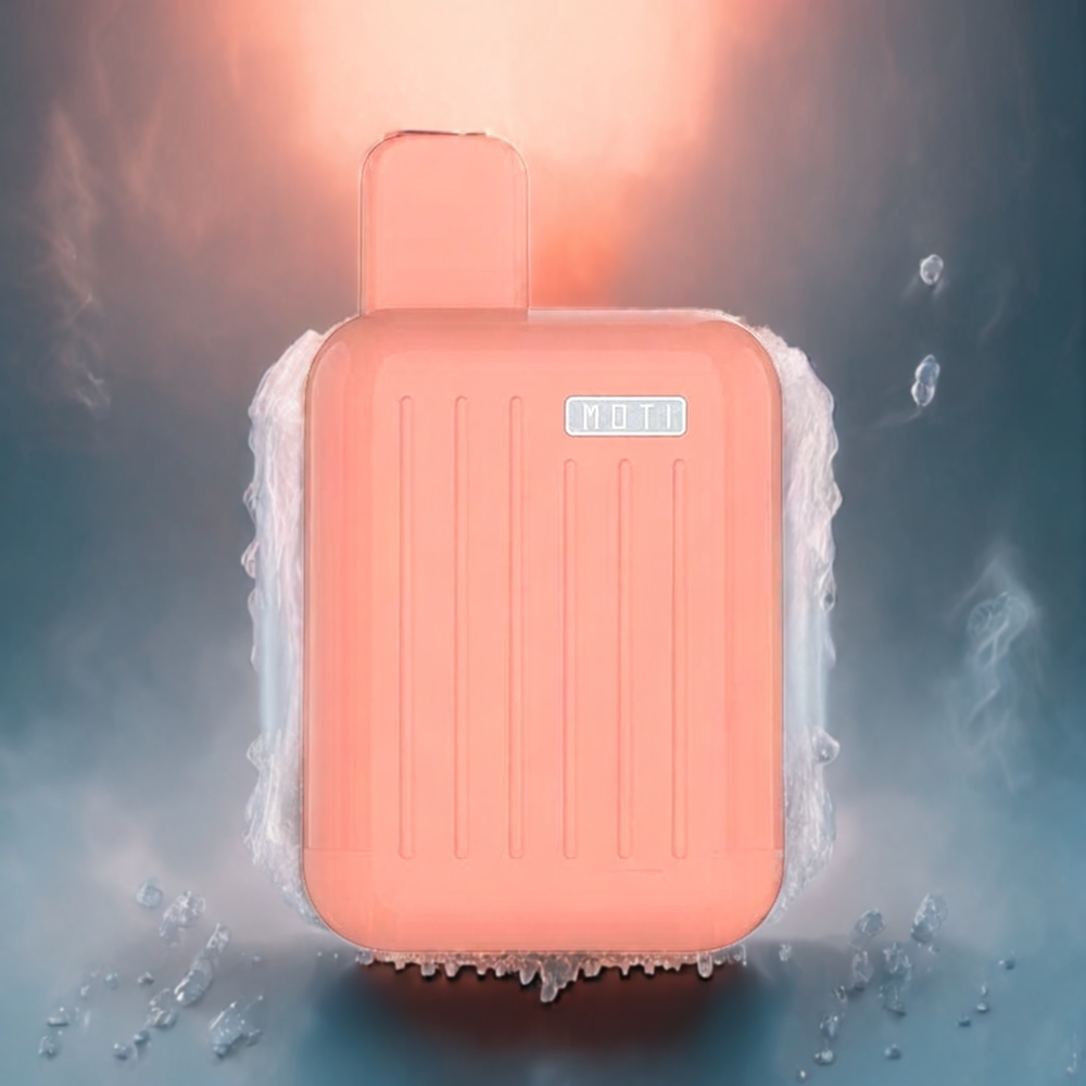 MOTI CASE 4000 Engangs Vape Fersken Is Norge Engros 10mL 50mg/mL 1200mAh