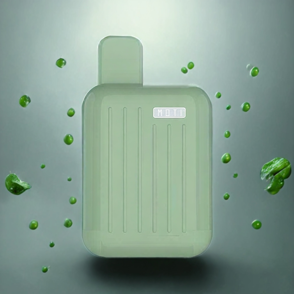 MOTI CASE 4000 Engangs Vape Kiwi Guava 10mL 50mg Norge Engros