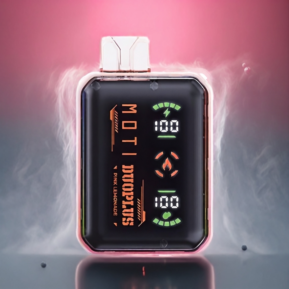 MOTI DUOPLUS 20K 18mL 650mAh Norge Engros Rosa Sitronbrus