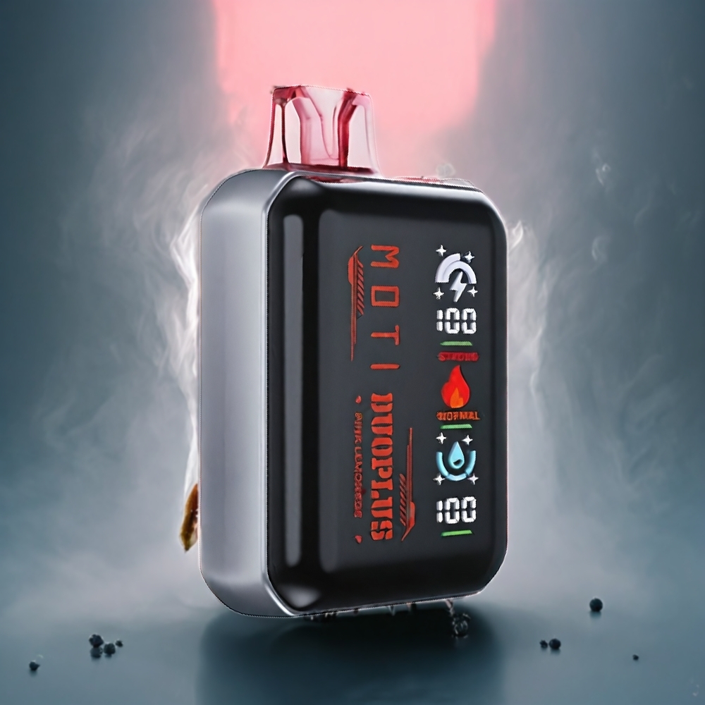 MOTI DUOPLUS Metallic Paint 20000 Puffs 650mAh Norge Engros Pluss Sitronsaft
