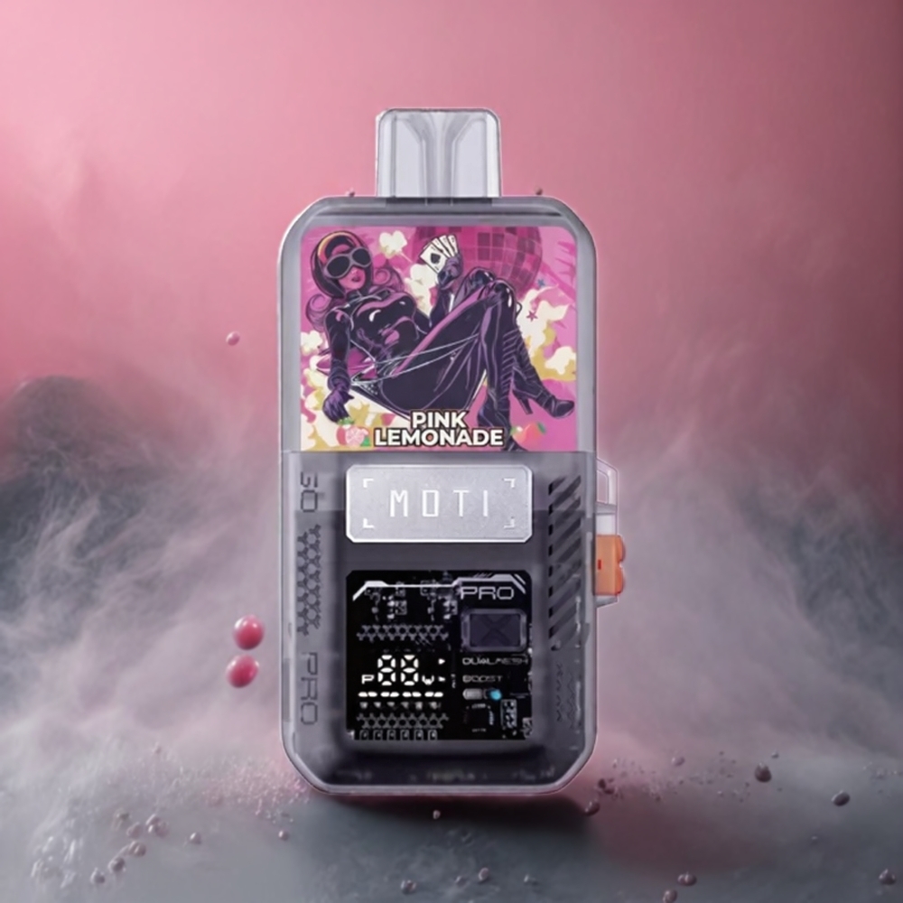 MOTI GO PRO 12000 Norge Engros 16mL 1000mAh Type-C Rosa Sitronbrus