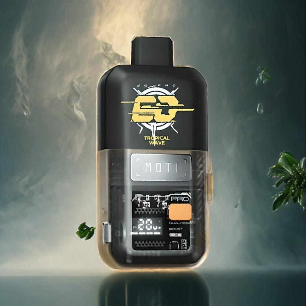 MOTI GO PRO BATTERY 12000 Norge Engros Disposable Pod Tropisk Bølge Smart Display MTL & RDL
