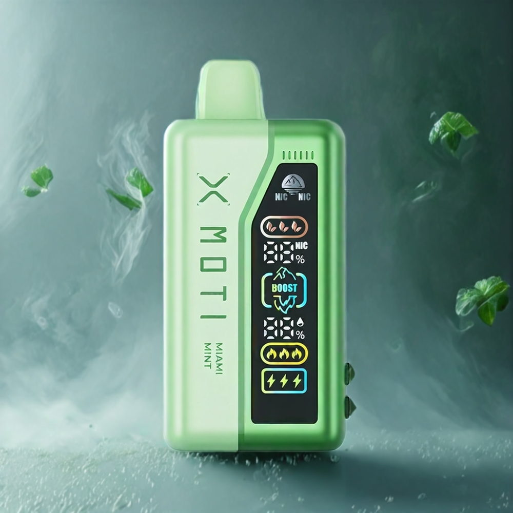 MOTI NICFLEX 40K Engros Norge Miami Mynte 20mL 900mAh Type-C