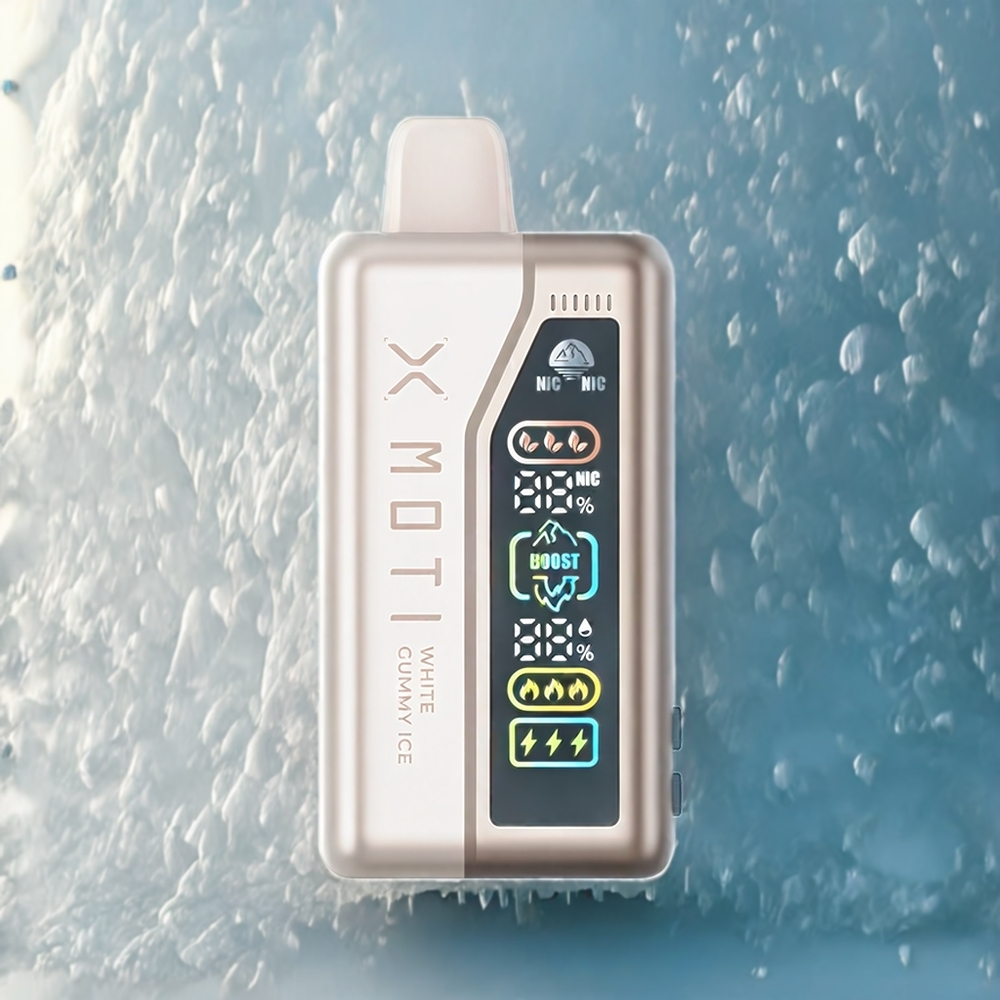 MOTI NICFLEX 40K Norge Engros Hvitt Gummibjørn Is 20mL 60mg Type-C